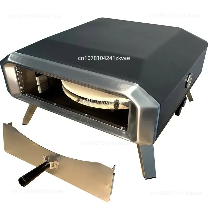 Camping Cooking Ovens - 16인치 가정용 수동 회전식 피자 가스