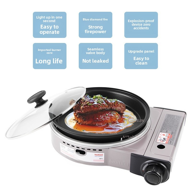 Camping Cooking Stove - 휴대용 방풍 가스 스토브 부탄 버너