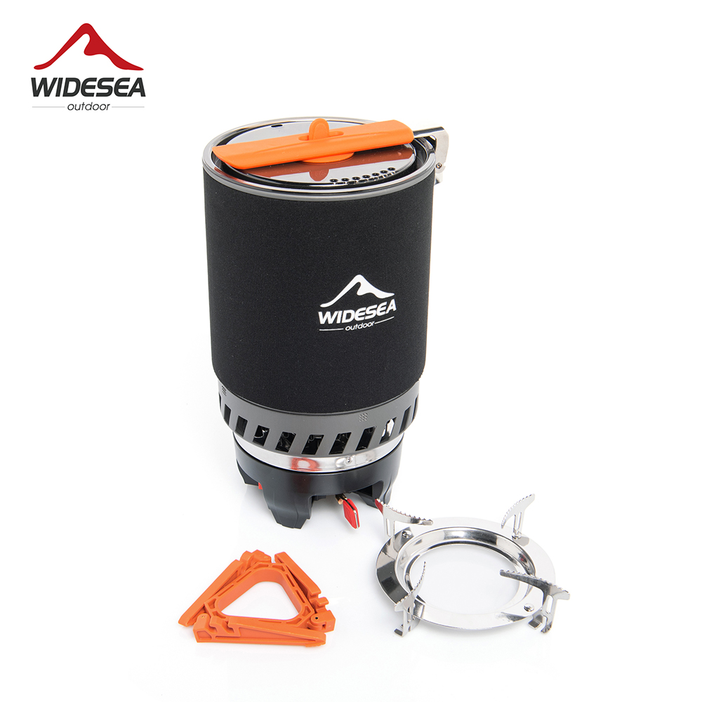 Camping Cooking Stove - 와이드시 캠핑 조리 시스템 (열교환기 포함)