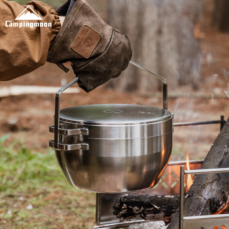 Camping Cooking Ovens - 다목적 캠핑 냄비 - 304 고강도