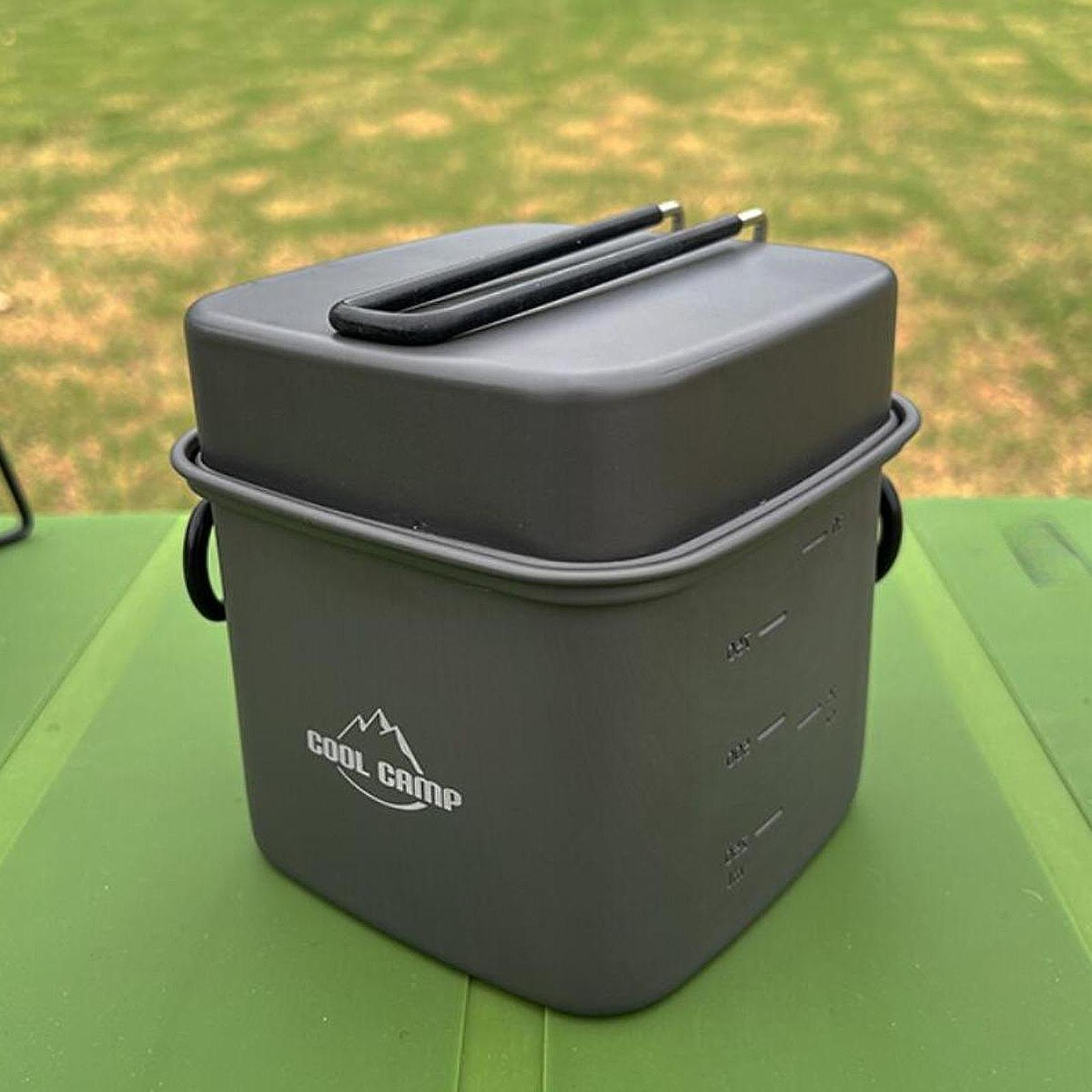 Camping Cooking Pan - 캠핑 조리기구 세트 프라이팬 여행용 경량