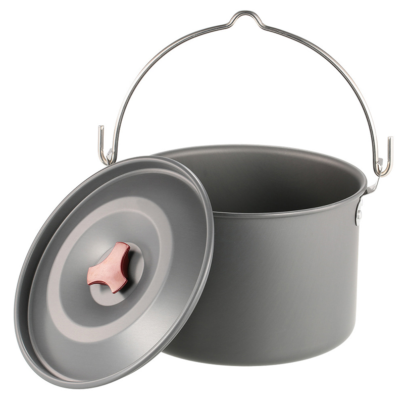 Camping Cooking Pot Tripod - 4L 캠핑용 걸이식 냄비, 캠핑 삼각대,