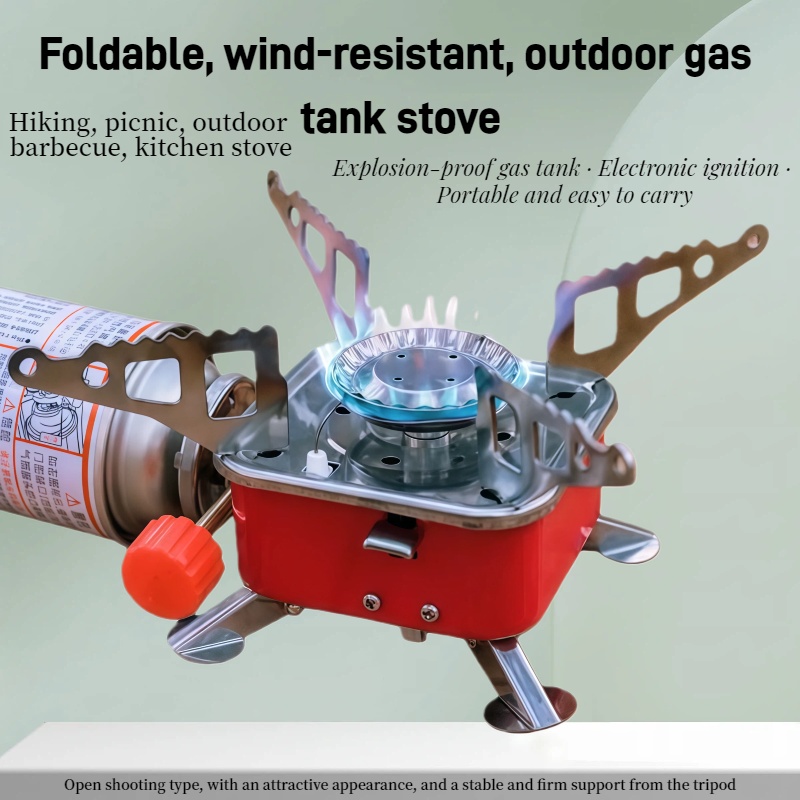 Camping Cooking Ovens - 야외용 미니 사각 스토브 캠핑 조리기구