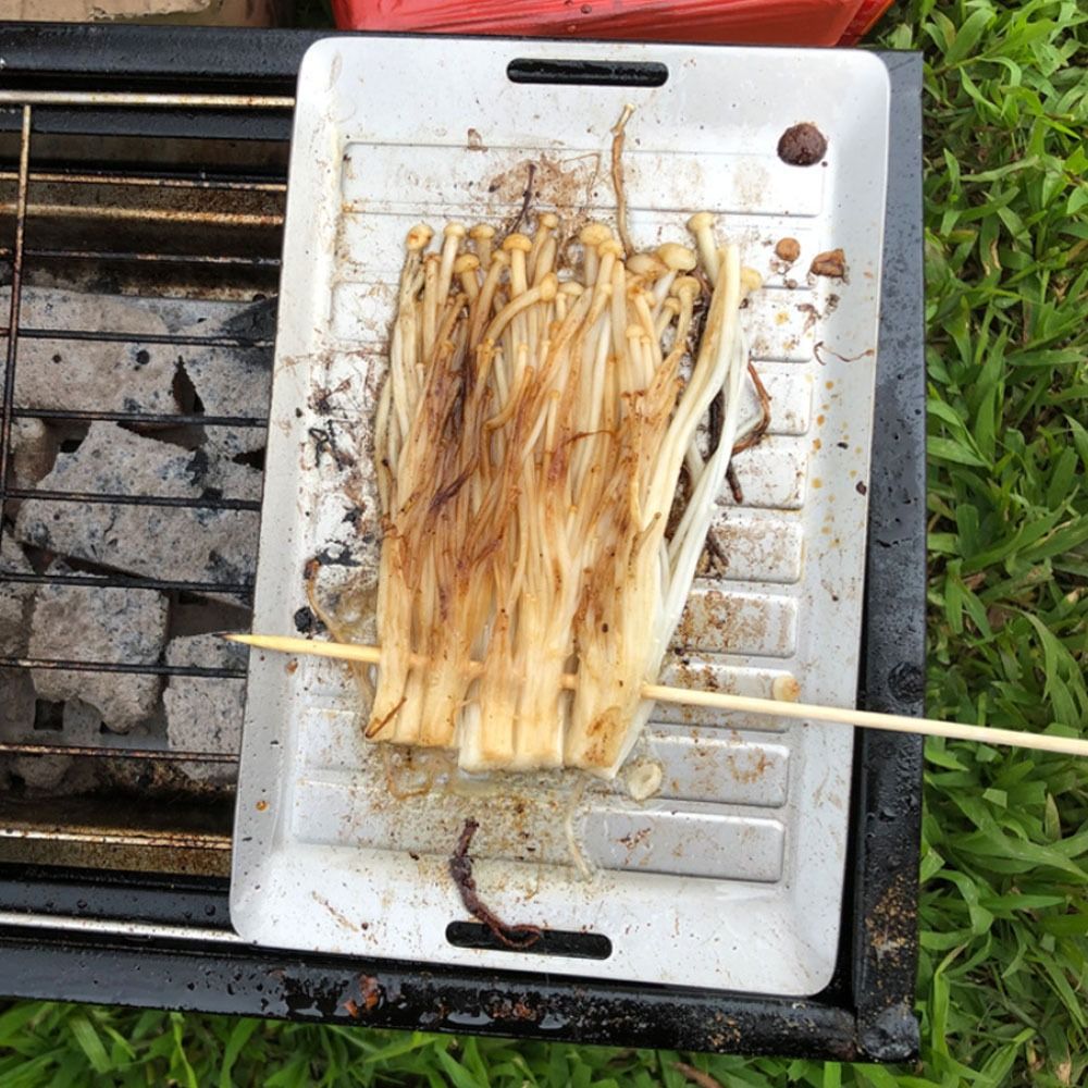 내구성이 뛰어난 티타늄 캠핑 그릴 팬 경량 논스틱 표면 - Camping Cooking Pan 리뷰 및 가격