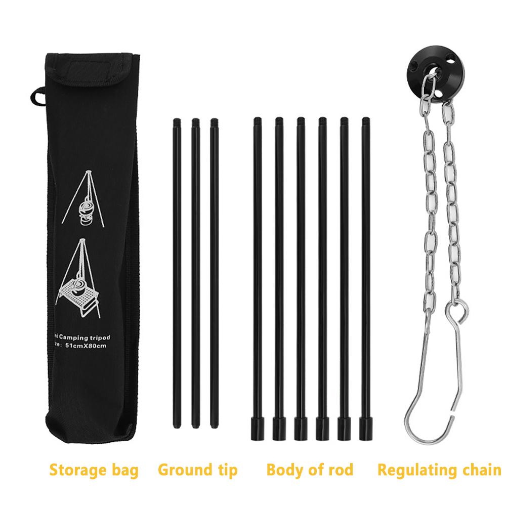 캠핑 캠프 파이어 삼각대 교수형 냄비 야외 조리기구 피 - Camping Cooking Pot Tripod 리뷰 및 가격