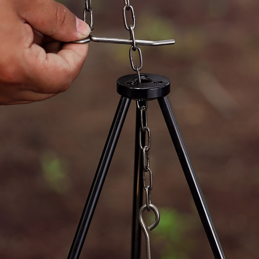 캠핑 캠프 파이어 삼각대 교수형 냄비 야외 조리기구 피 - Camping Cooking Pot Tripod 리뷰 및 가격