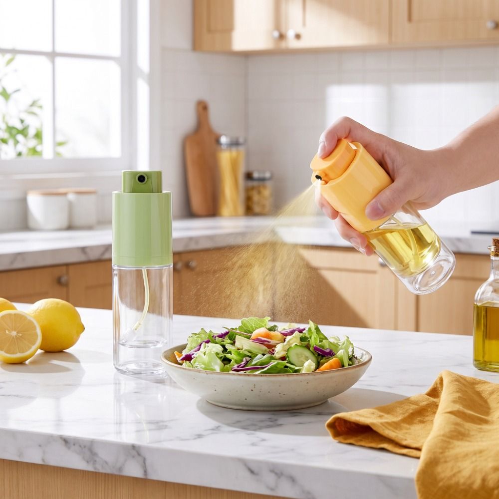 누수 방지 올리브 오일 스프레이어, 정밀 분사기, 재사 - Camping Cooking Oil Bottle 리뷰 및 가격