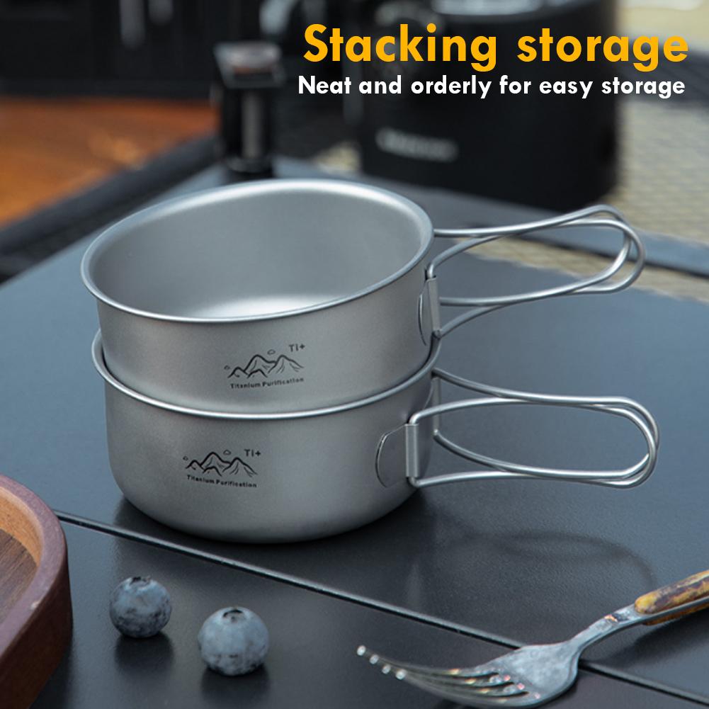 야외 피크닉 티타늄 조리용 냄비 정화 접이식 다기능 피 - Camping Cooking One Pot 리뷰 및 가격