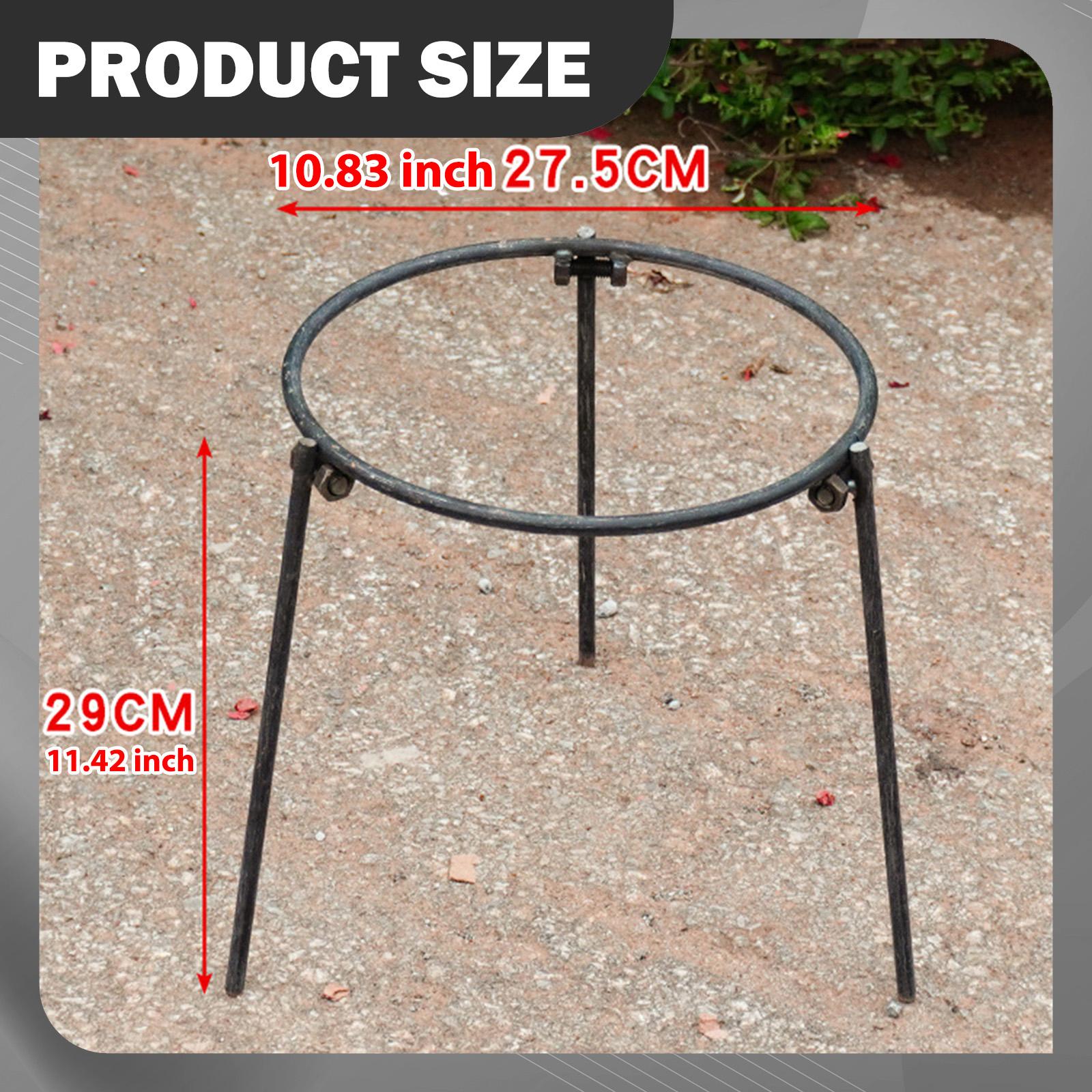 캠프파이어 삼각대 접이식 그릴 스탠드 휴대용 냄비 홀더 - Camping Cooking Pot Tripod 리뷰 및 가격