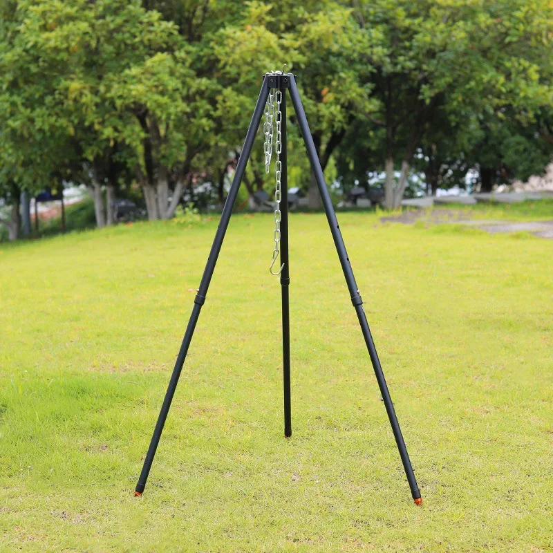 1Pc 야외 모닥불 삼각대 캠핑 피크닉 캠프 파이어 요 - Camping Cooking Pot Tripod 리뷰 및 가격