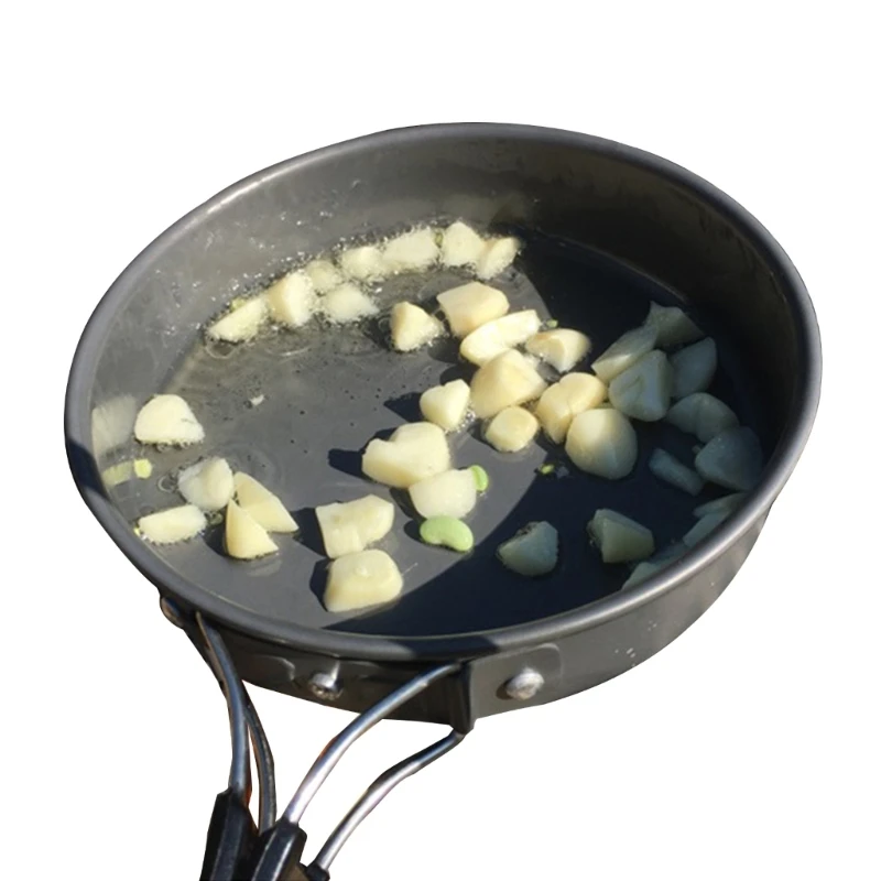보관 가방이 달린 휴대용 프라이팬, 들러붙지 않는 프라 - Camping Cooking Pan 리뷰 및 가격