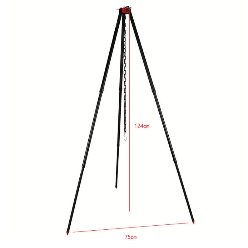 야외 대형 모닥불 삼각대 휴대용 캠핑 피크닉 캠프 파이 - Camping Cooking Pot Tripod 리뷰 및 가격
