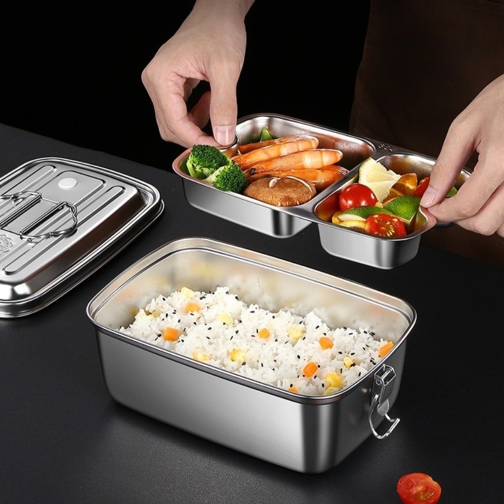 이중층 스테인리스 도시락 분리형 누수 방지 전자레인지용 - Camping Cooking Stove 리뷰 및 가격