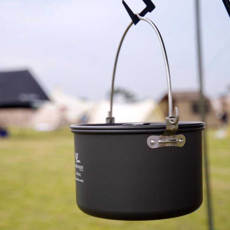 캠핑 걸이식 냄비 조리기구, 야외 볼러 식기, 5-6  - Camping Cooking One Pot 리뷰 및 가격