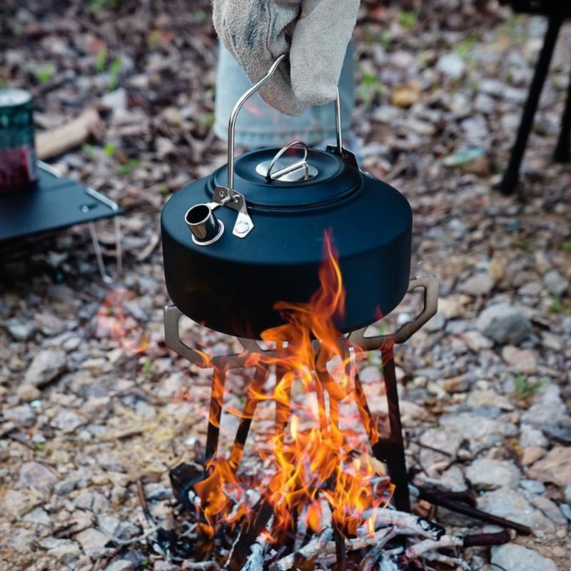 55kd 접이식 캠프 스토브베이스 야외 요리 스테인리스 - Camping Cooking Pot Tripod 리뷰 및 가격