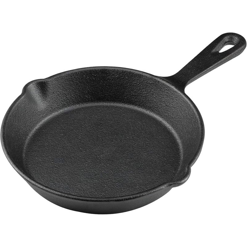 6인치 주철 프라이팬, 물빠짐 방지 기능이 있는 프라이 - Camping Cooking Ovens 리뷰 및 가격