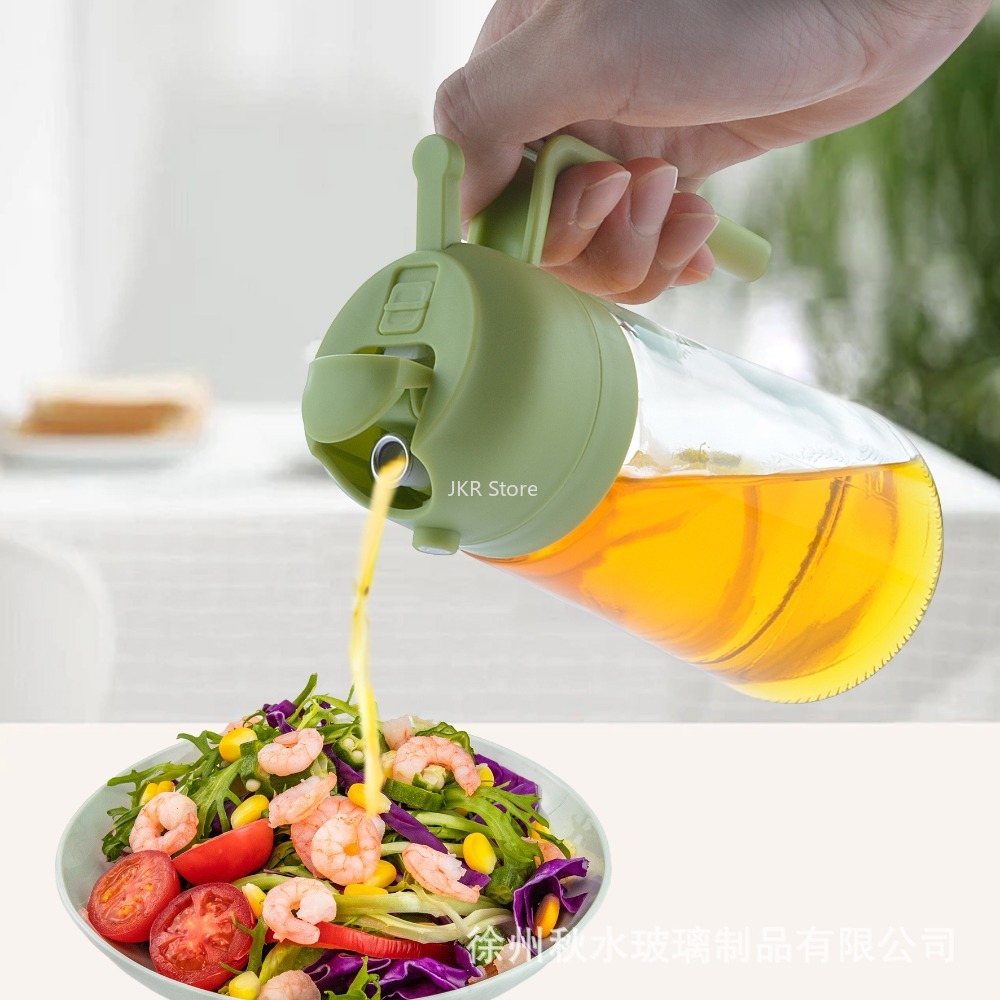 2 in 1 올리브 오일 스프레이 디스펜서 병 대용량  - Camping Cooking Oil Bottle 리뷰 및 가격