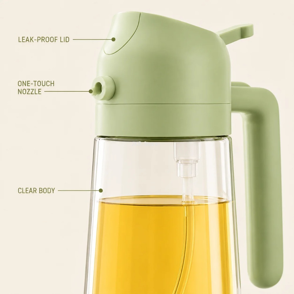 2 in 1 올리브 오일 스프레이 디스펜서 병 대용량  - Camping Cooking Oil Bottle 리뷰 및 가격