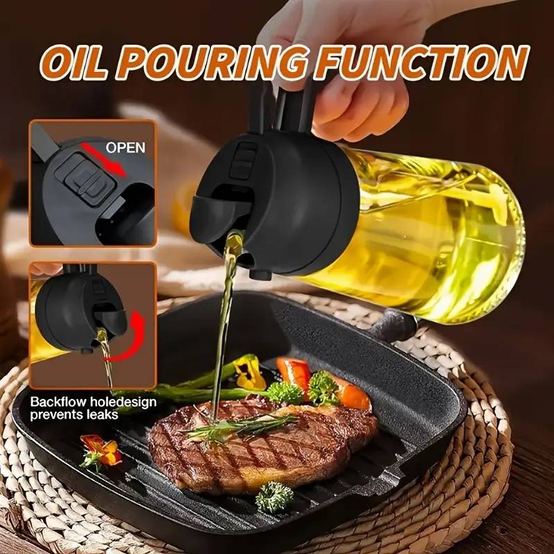 470ml 주방용 오일 스프레이 병 바베큐 요리용 올리 - Camping Cooking Oil Bottle 리뷰 및 가격