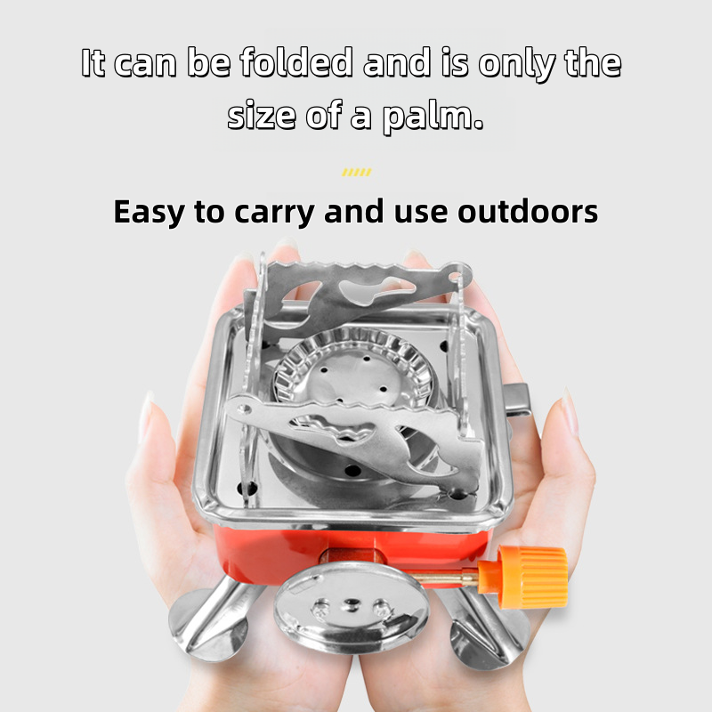 야외용 미니 사각 스토브 캠핑 조리기구 휴대용 접이식  - Camping Cooking Ovens 리뷰 및 가격