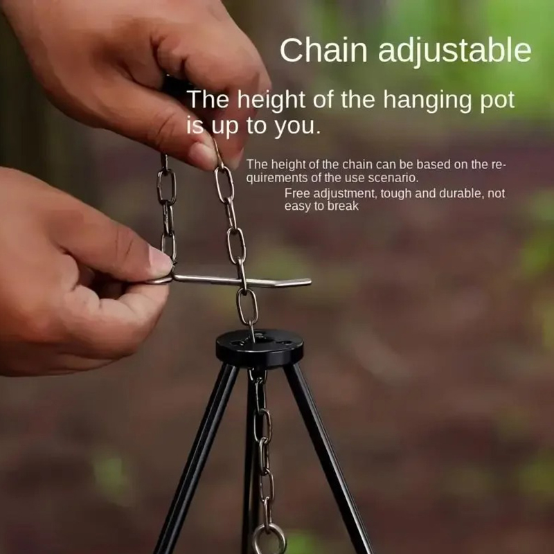 SSUNTAK 휴대용 분리형 캠핑 바베큐 삼각대 걸이식 - Camping Cooking Pot Tripod 리뷰 및 가격