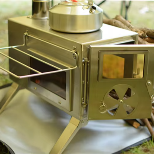 휴대용 스테인리스 스틸 바베큐 스토브, 야외 캠핑 텐트 - Camping Cooking Ovens 리뷰 및 가격