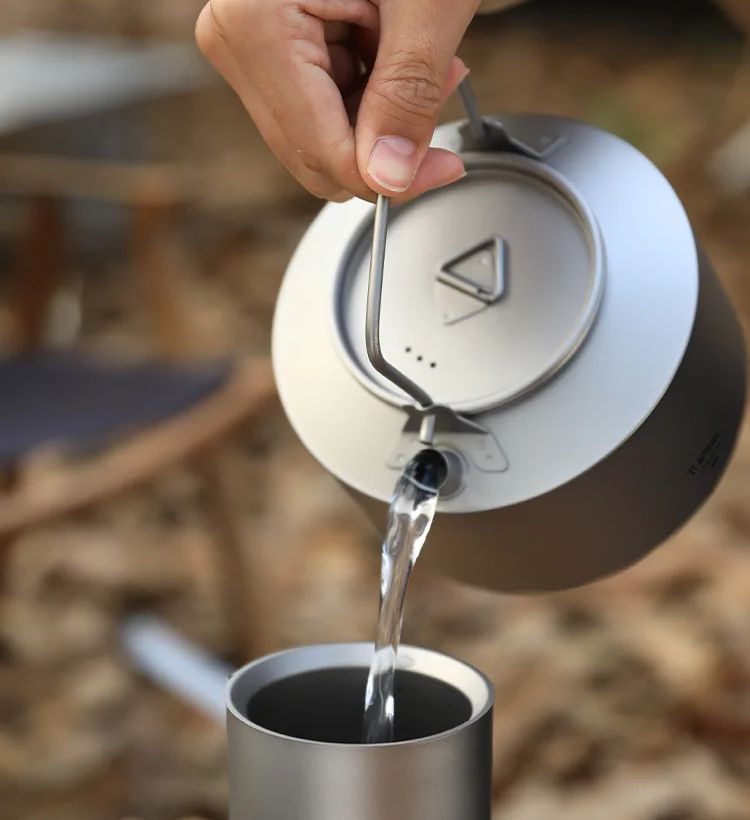캠핑 물 요리 주전자 티타늄 주전자 980ml 차 커피 - Camping Cooking Pan 리뷰 및 가격