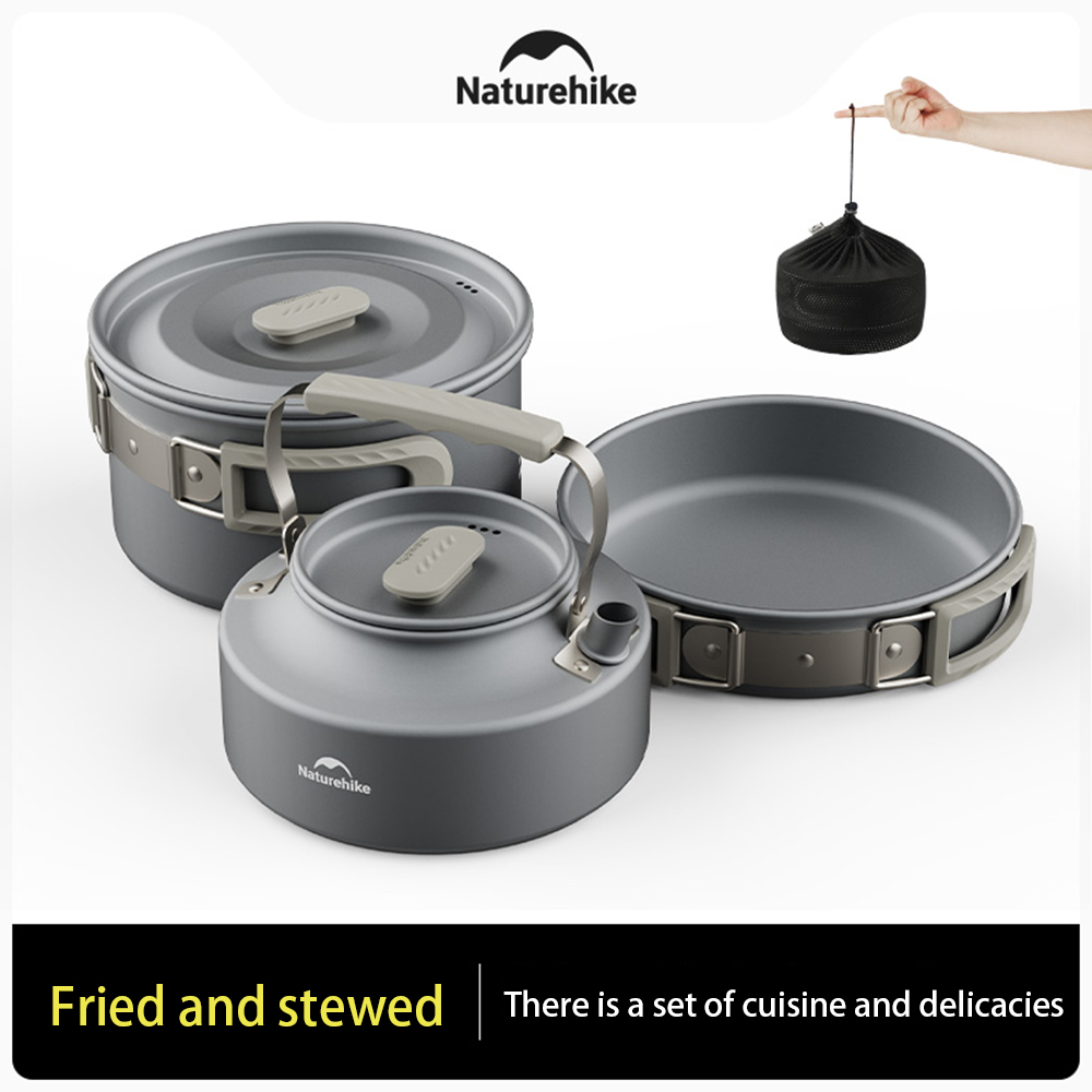 네이처하이크 야외 냄비 세트, 캠핑 요리 장비, 휴대용 - Camping Cooking Pan 리뷰 및 가격