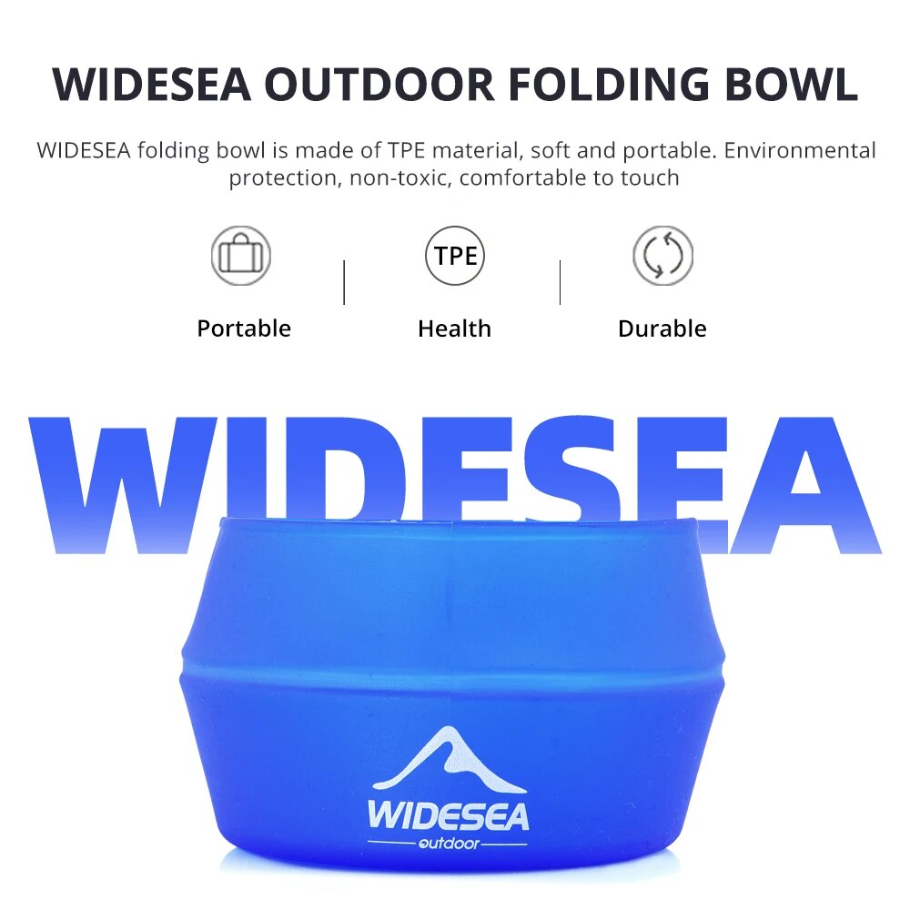Widesea 캠핑 250ml 소프트 접이식 컵 식기  - Camping Cooking Pan 리뷰 및 가격